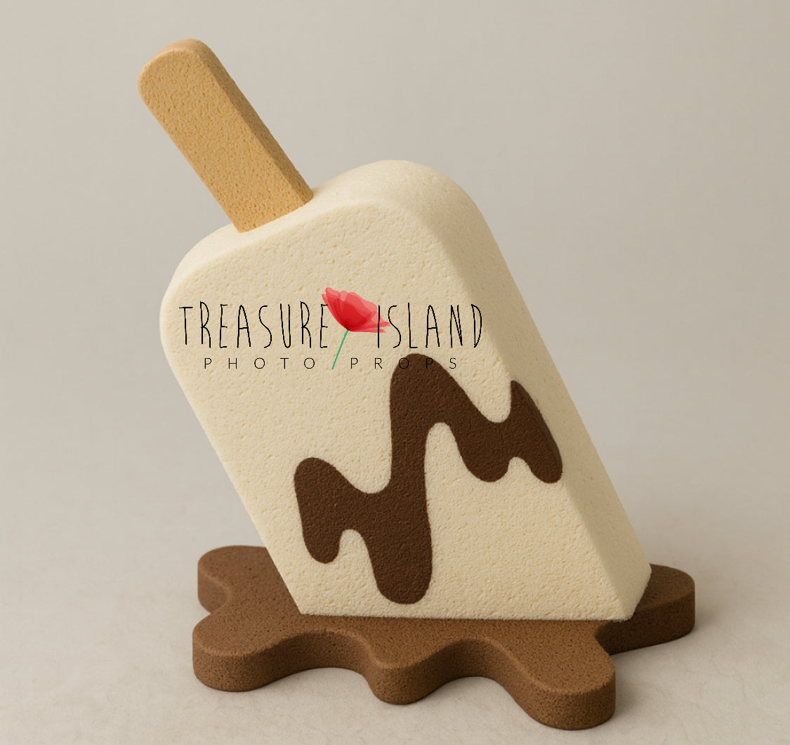 Melting Styrofoam Giant Ice Cream – CAKE SMASH prop