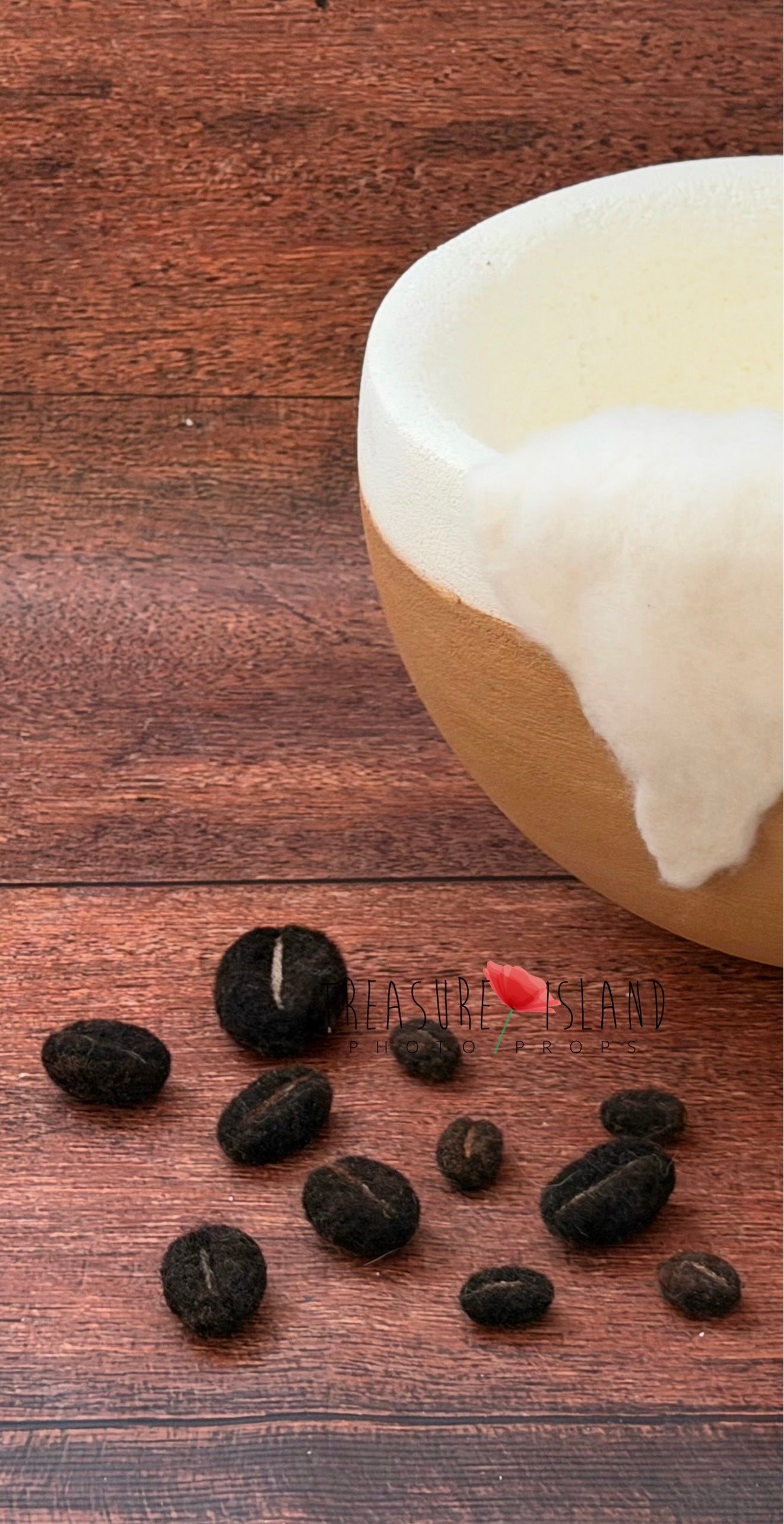 Cappuccino Dream Bowl – Giant Coffee Cup Newborn & Sitter Prop