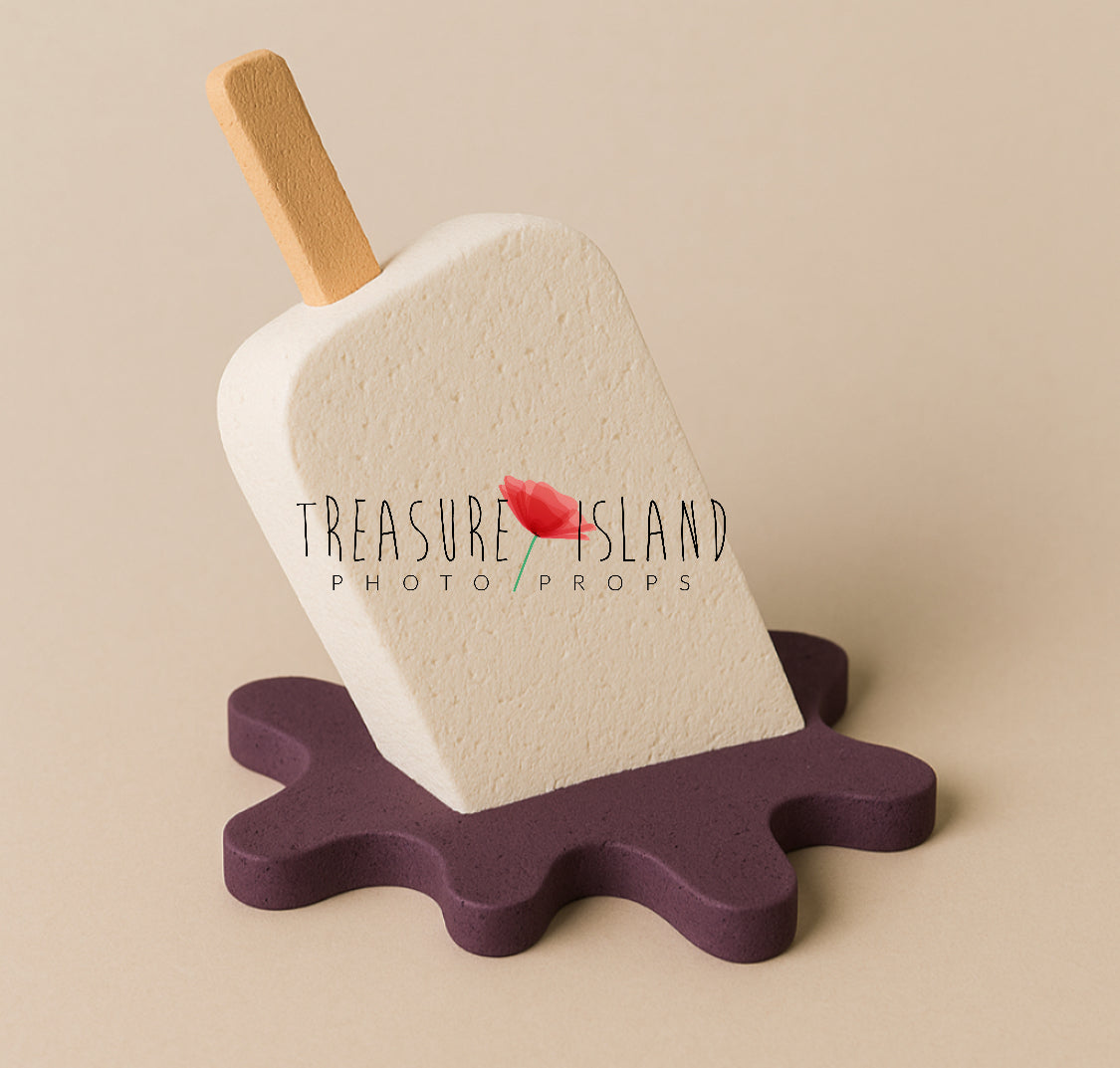 Melting Styrofoam Giant Ice Cream – CAKE SMASH prop