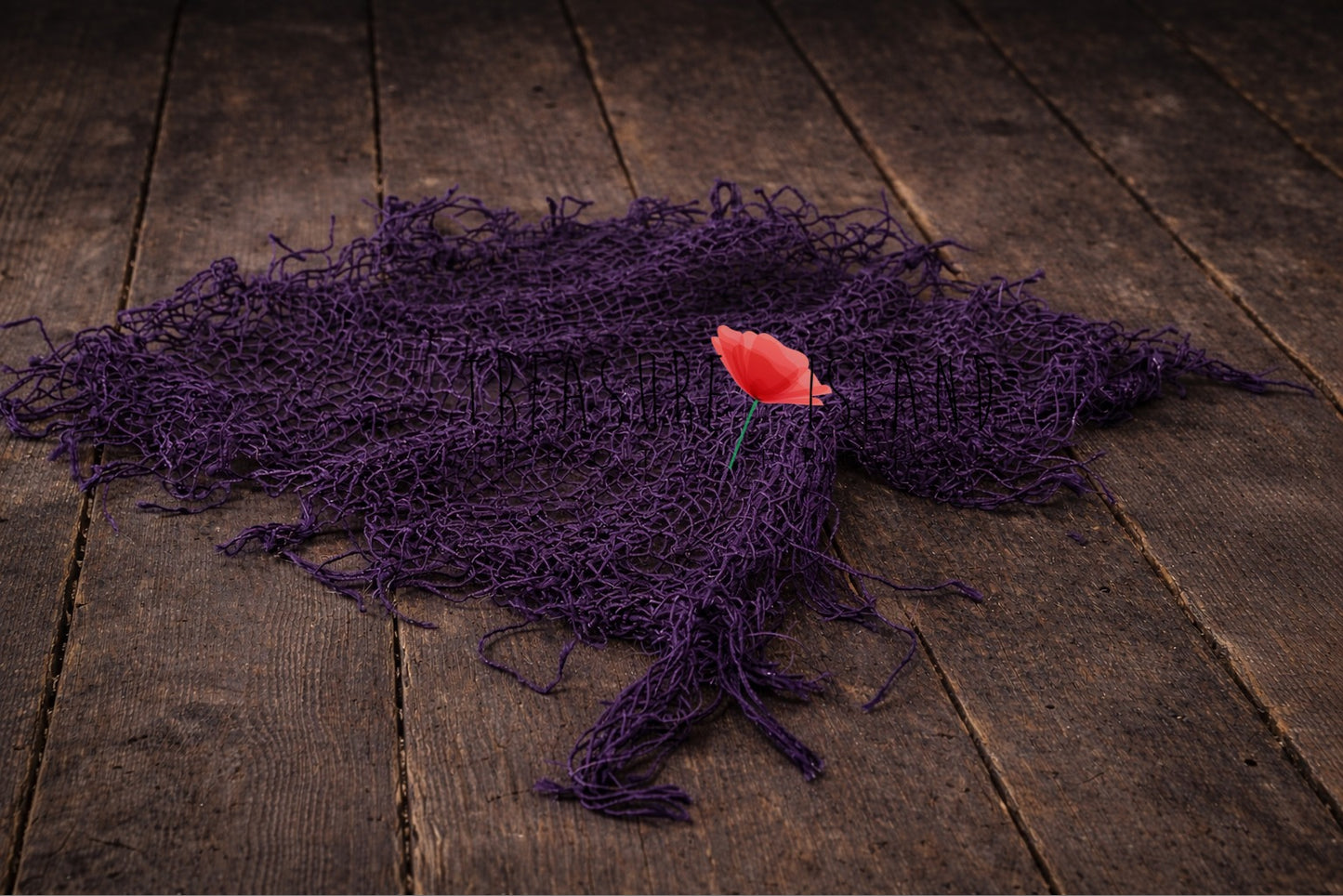 Hand-Dyed Chunky Jute Fiber Layer – Newborn Photo Props