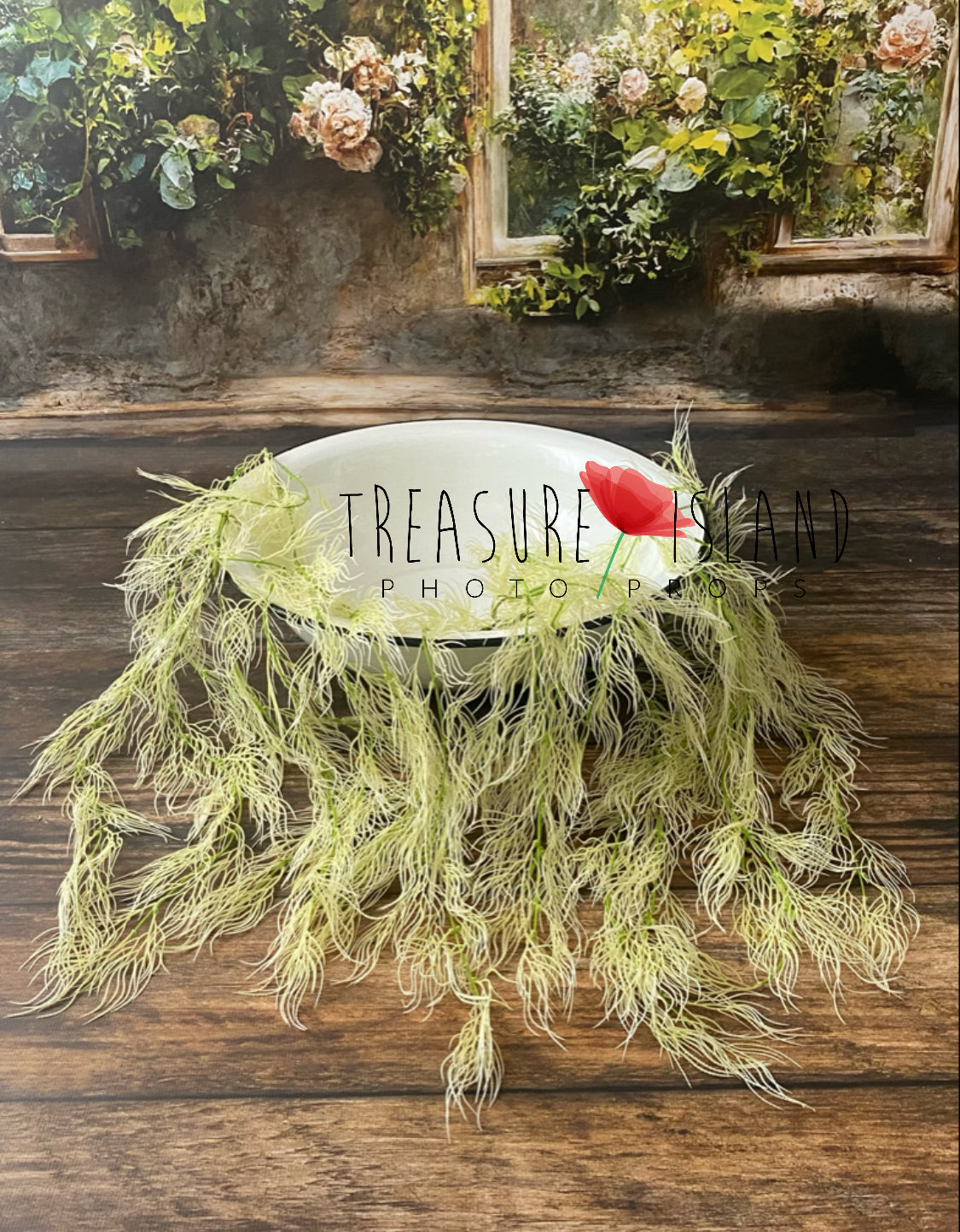 Seaweed GARLAND_BOHO GARLAND_OVERHANG BOHO  150 cm or 180 cm