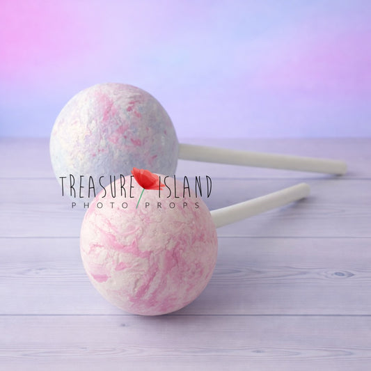 🍭 LOLLIPOP  round 🍭colours and sizes to choose