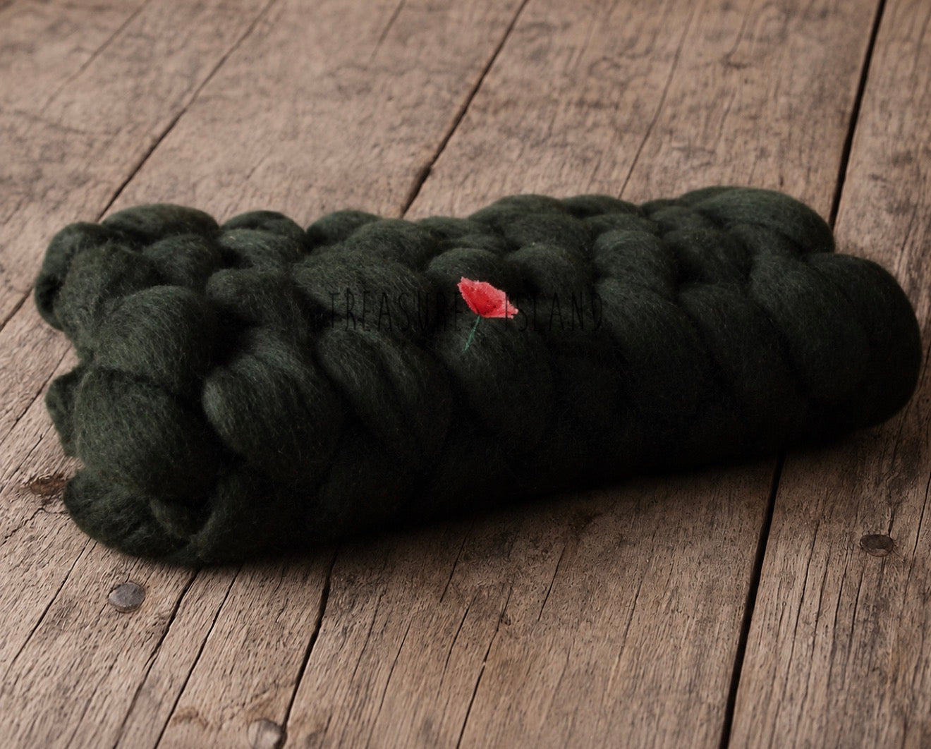 Fluffy Marshmallow Blanket in Miss Whisper Shade Sitter Photography Prop.