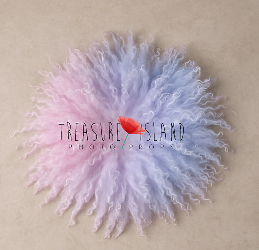 CURLY blanket - DELICATE PASTEL Colours    ✨6 sizes✨