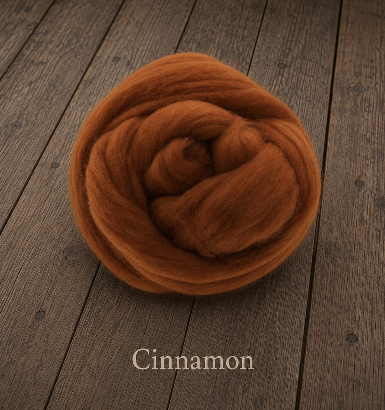 Cinnamon felted wool wrap color sample for newborn photography