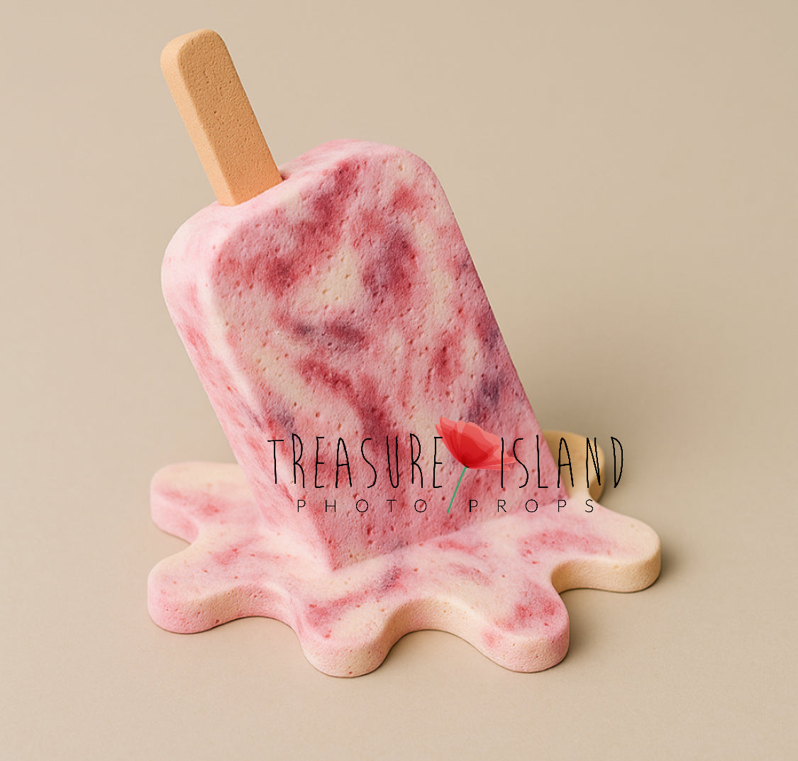Marble Ice Cream – Giant Melting Styrofoam Prop | Cake Smash Collection
