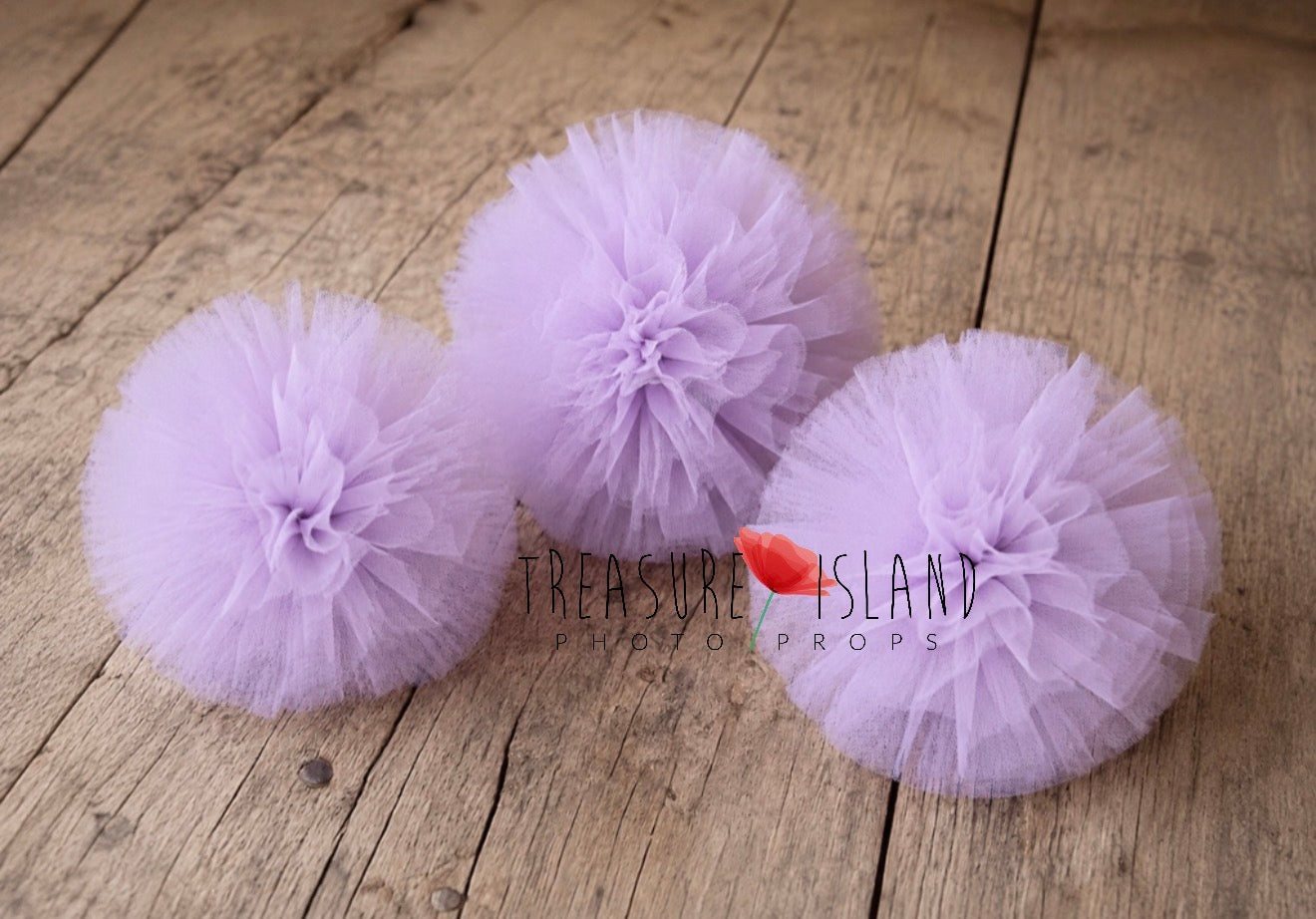 Tulle Pom Poms - Cake Smash & Birthday Photography Props