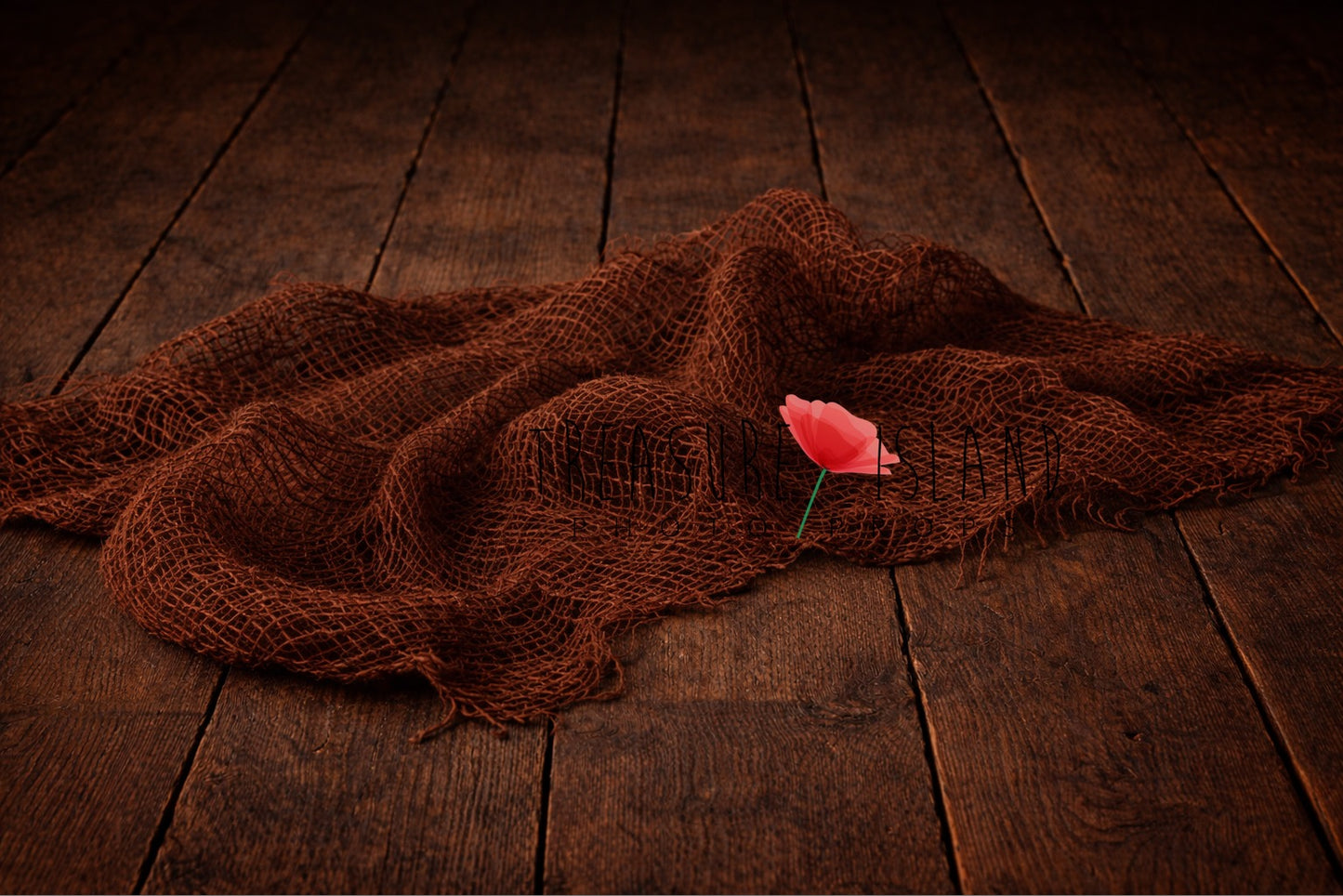 Hand-Dyed Chunky Jute Fiber Layer – Newborn Photo Props