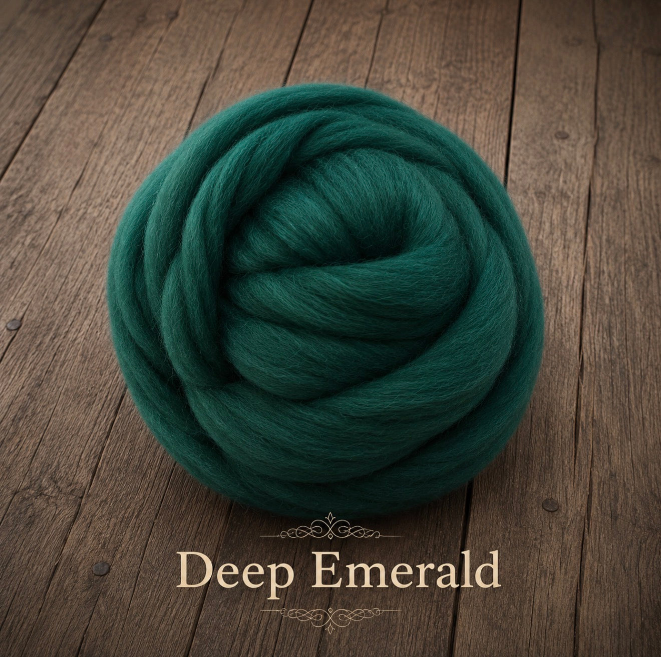Depp Emerald felted wool wrap color sample for newborn photography