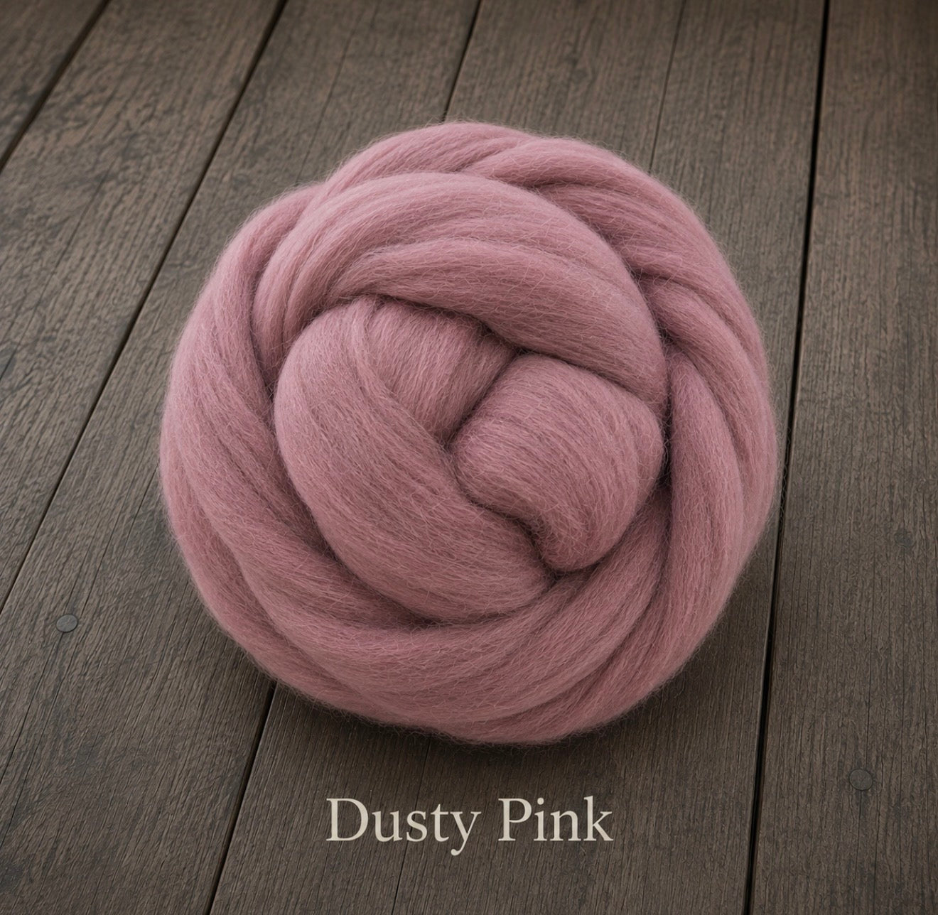 Dusty pink felted wool wrap color sample for newborn photography