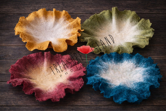 Petal Nest Blanket - Newborn photo  props