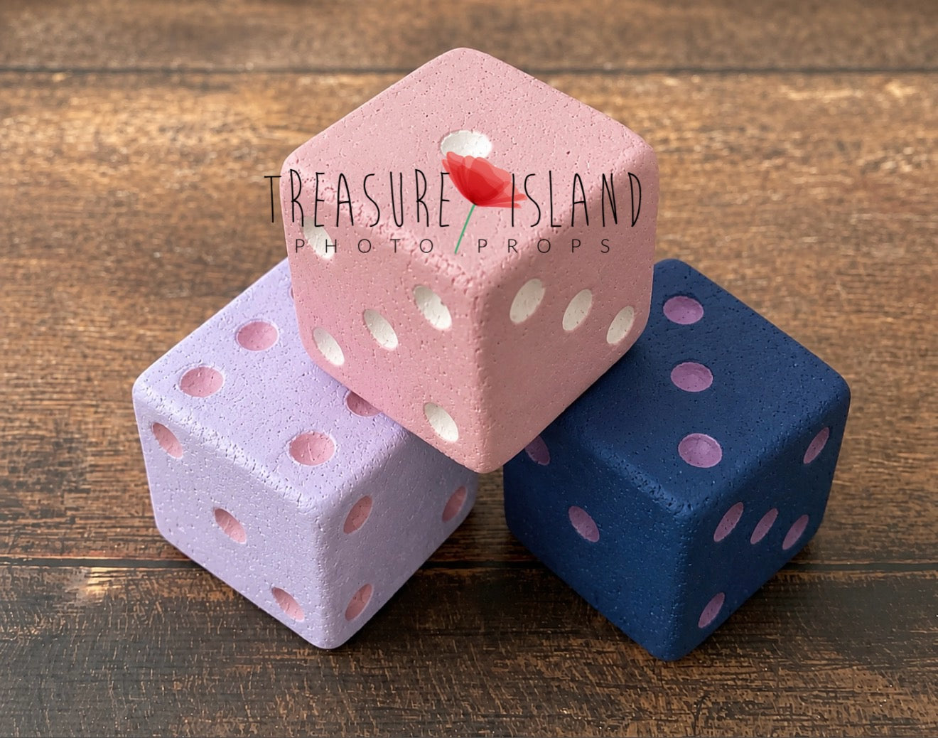 Luxury Foam Dice Collection BACK TO SCHOOL Collection | Handmade Fine Art Photography Props
