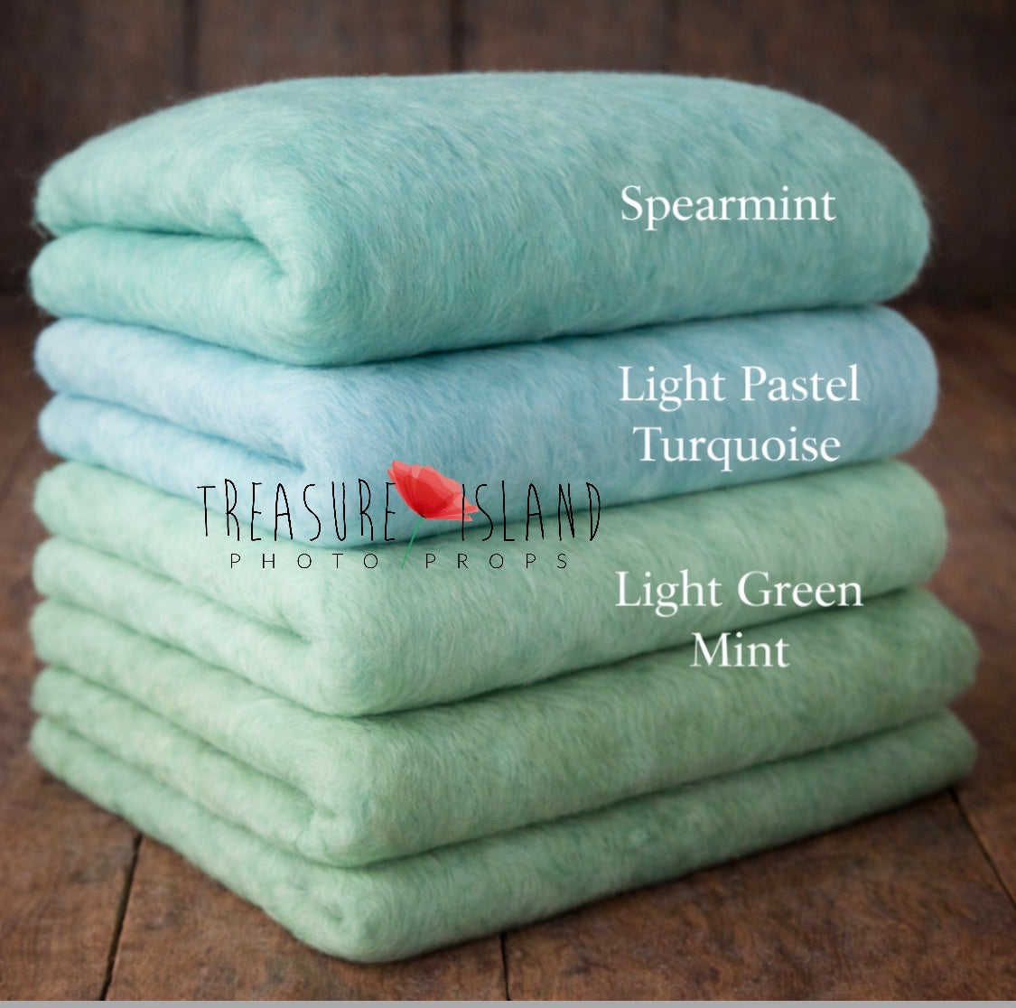 Classic Blankets – Handmade Felted Baby Blankets - Photo Props - 69 colours