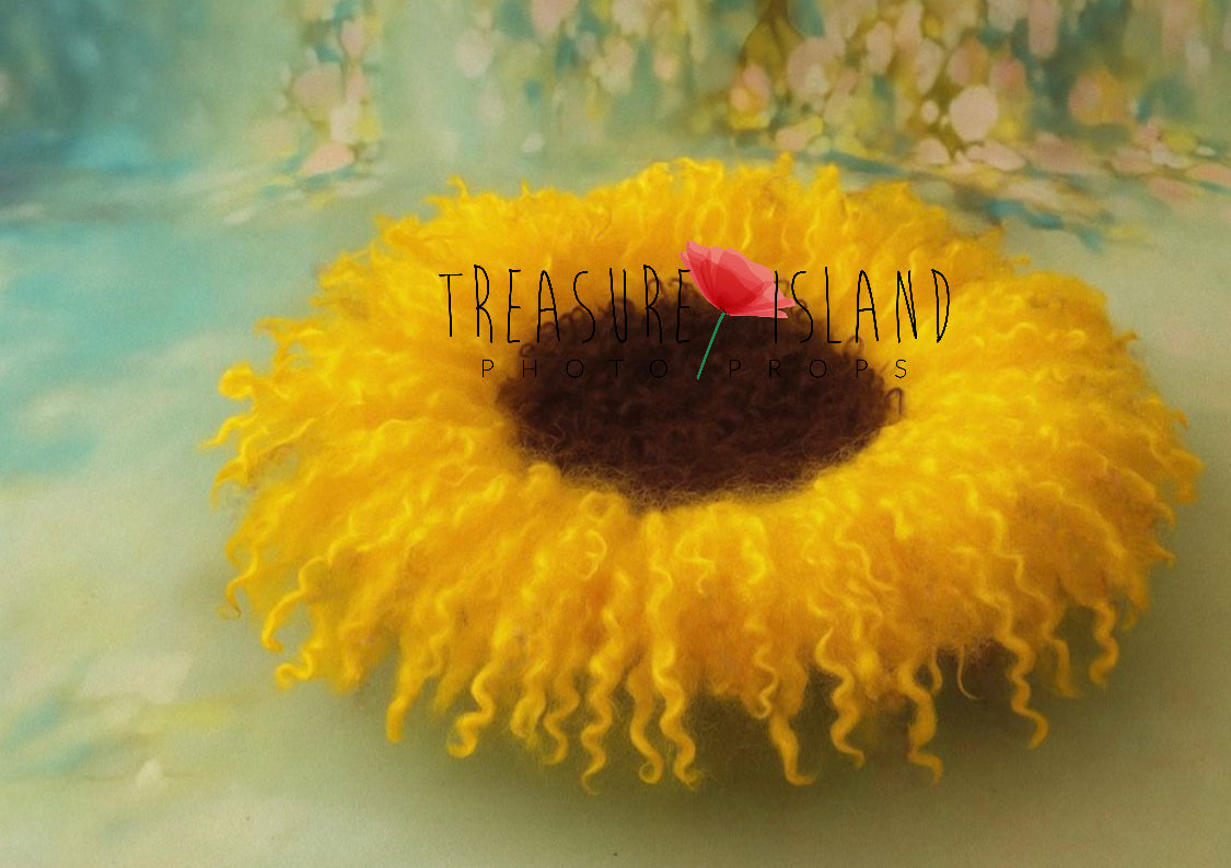 CURLY blanket SUNFLOWER colour  ✨6 sizes✨