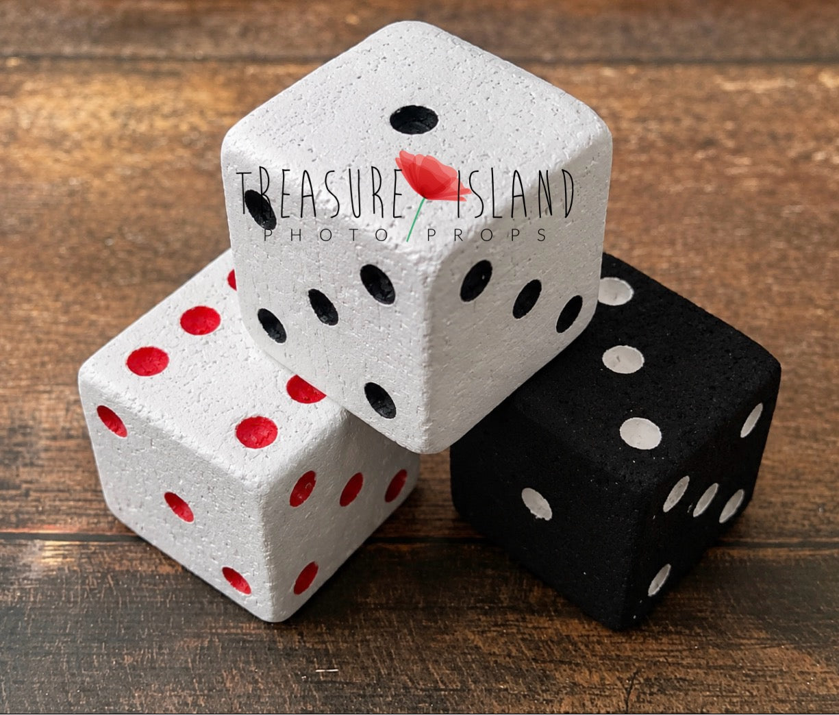Luxury Foam Dice Collection BACK TO SCHOOL Collection | Handmade Fine Art Photography Props