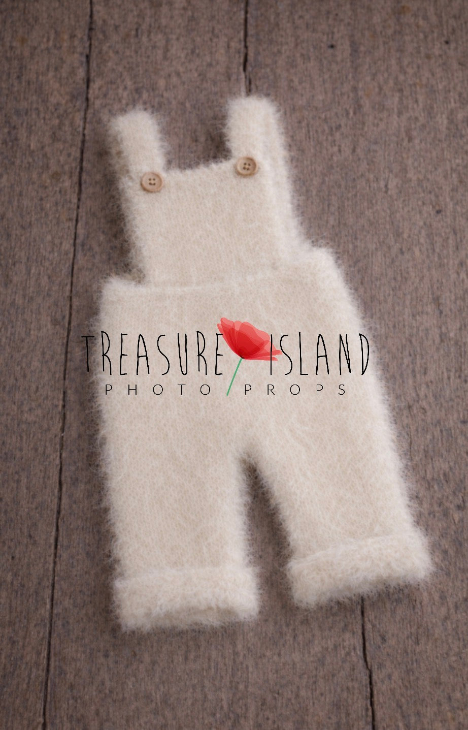 Fluffy Mohair Baby Romper | Newborn & Sitter Photography Prop | Handmade Luxury Overalls