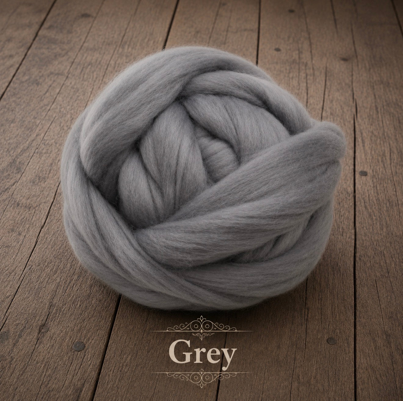 Grey felted wool wrap color sample for newborn photography
