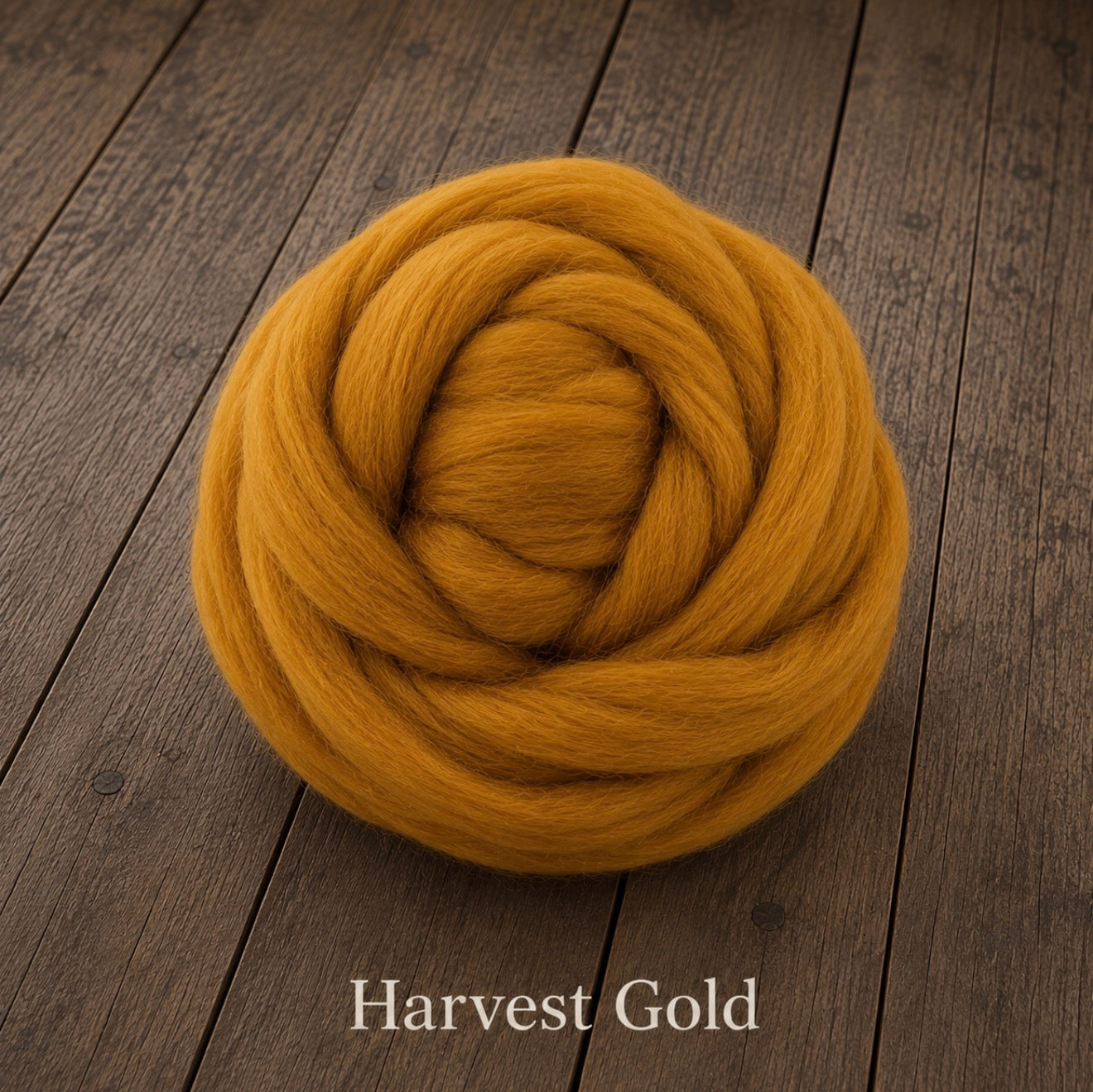 Harvest Gold felted wool wrap color sample for newborn photography