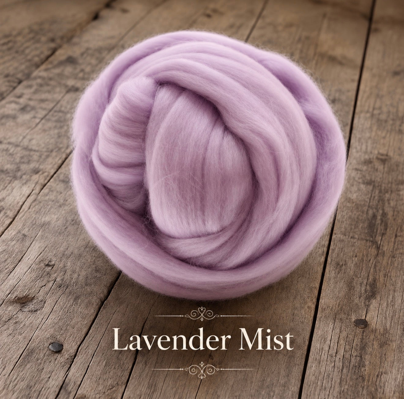 Lavender Mist felted wool wrap color sample for newborn photography