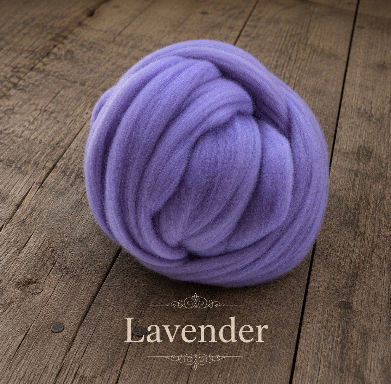 Lavender felted wool wrap color sample for newborn photography