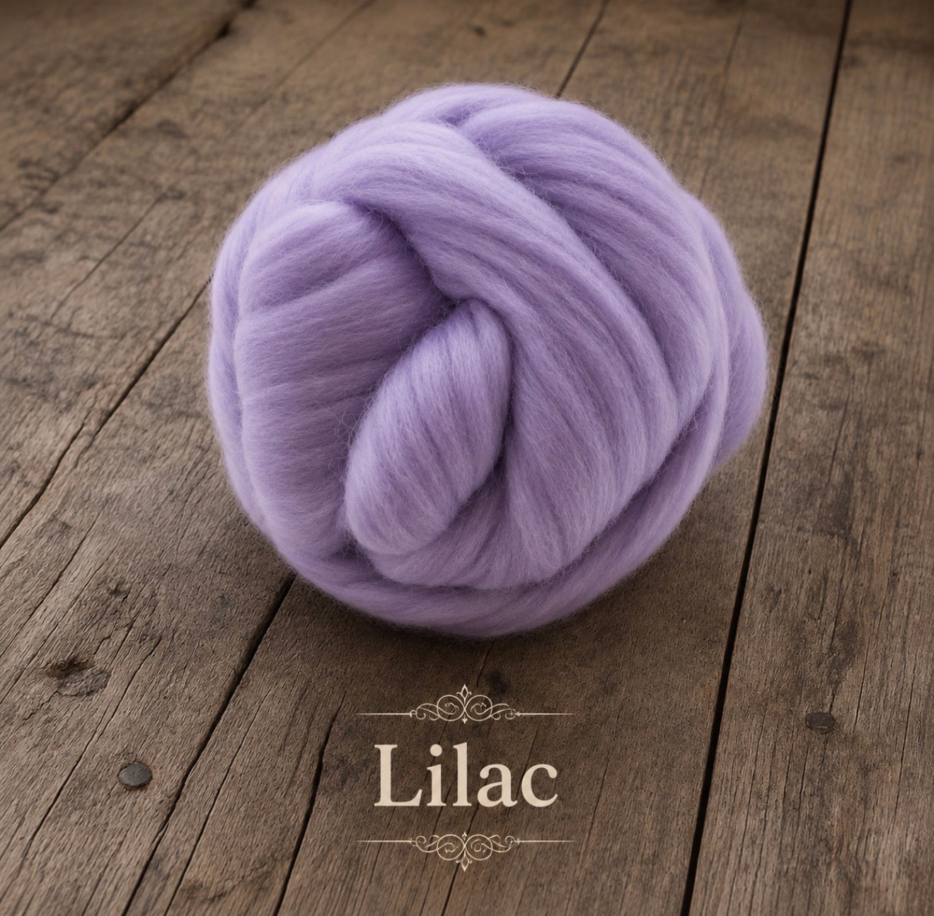 Lilac felted wool wrap color sample for newborn photography