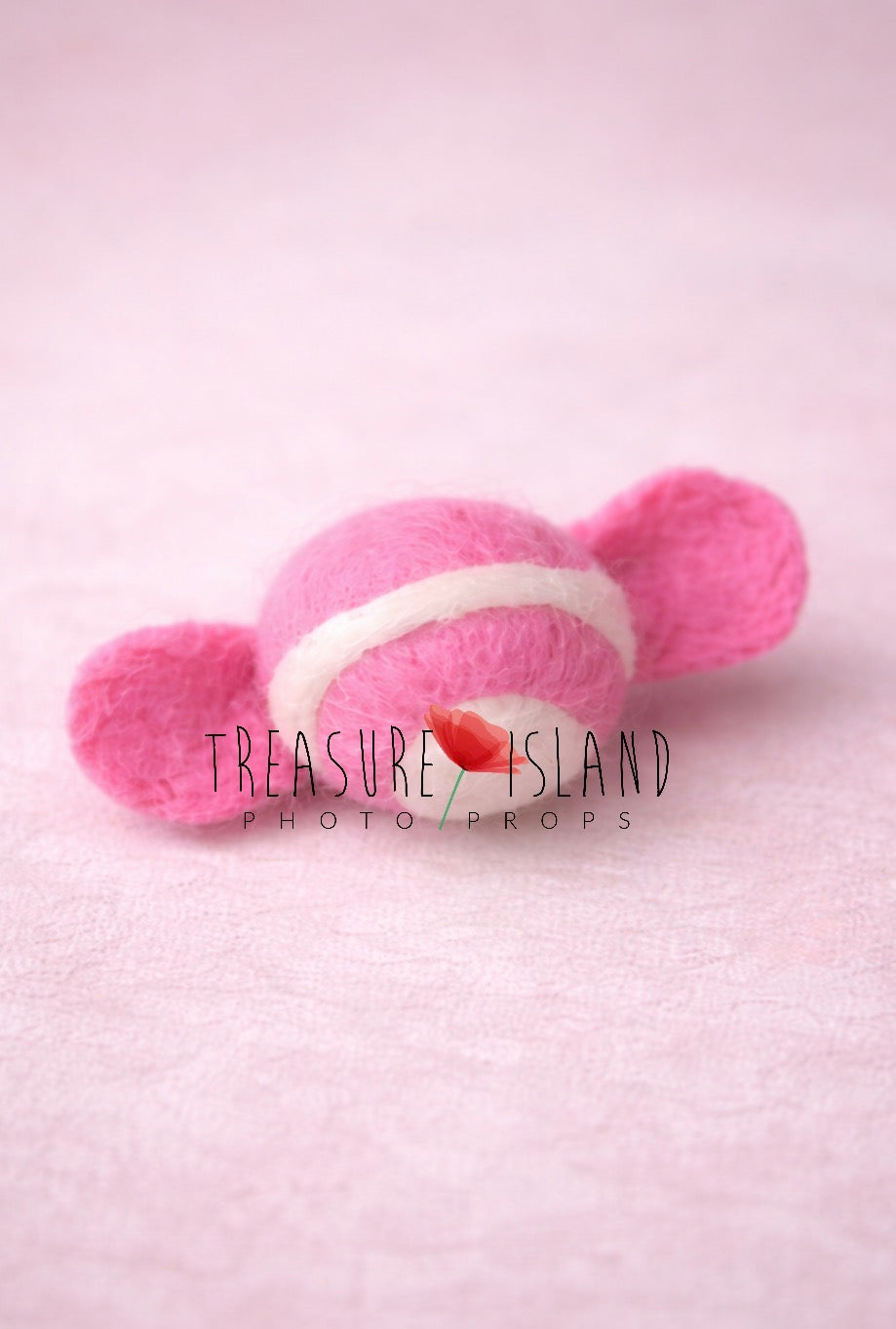 Miniature felted wraped candy for feminine baby photography styling