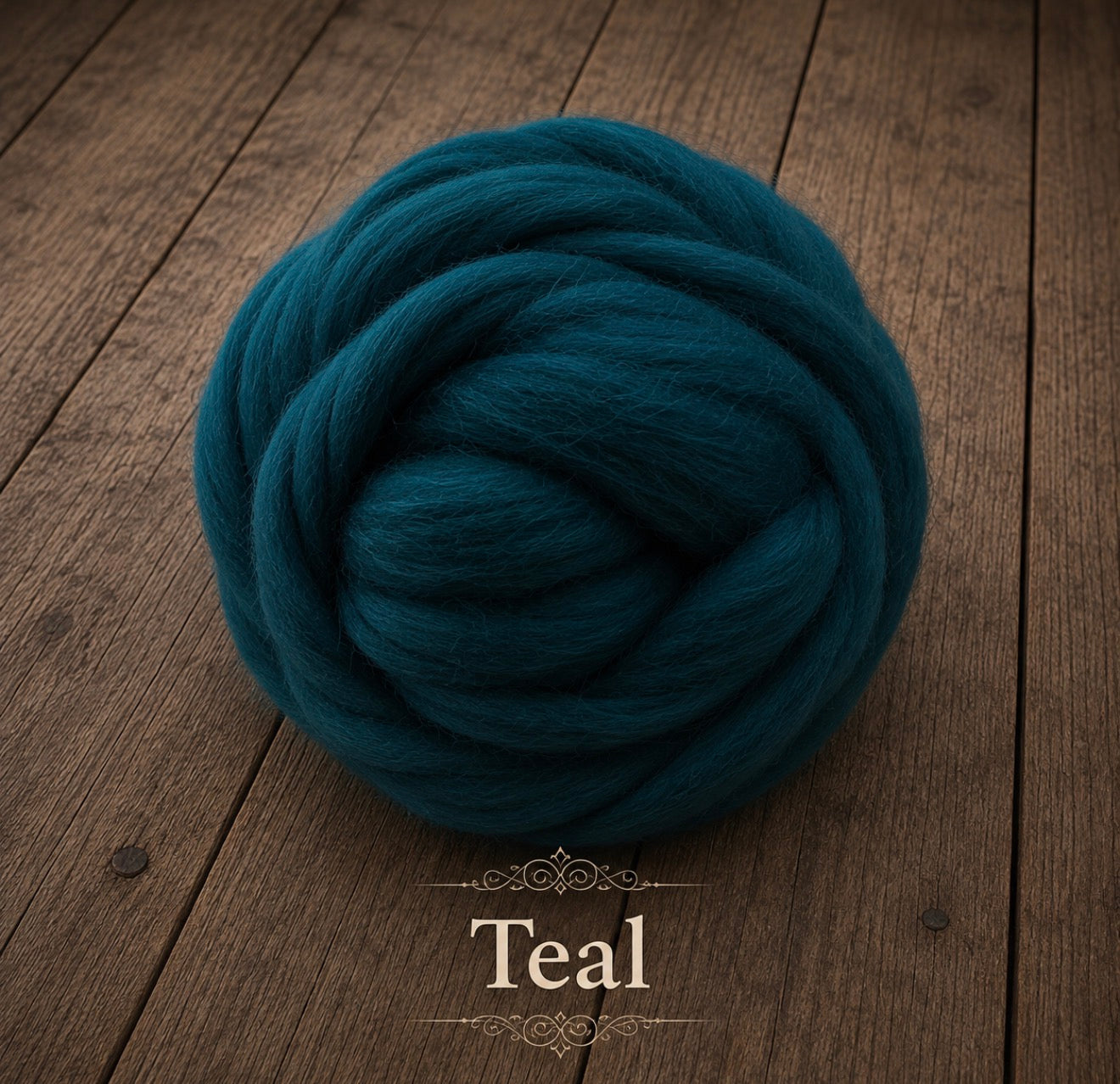 Teal felted wool wrap color sample for newborn photography