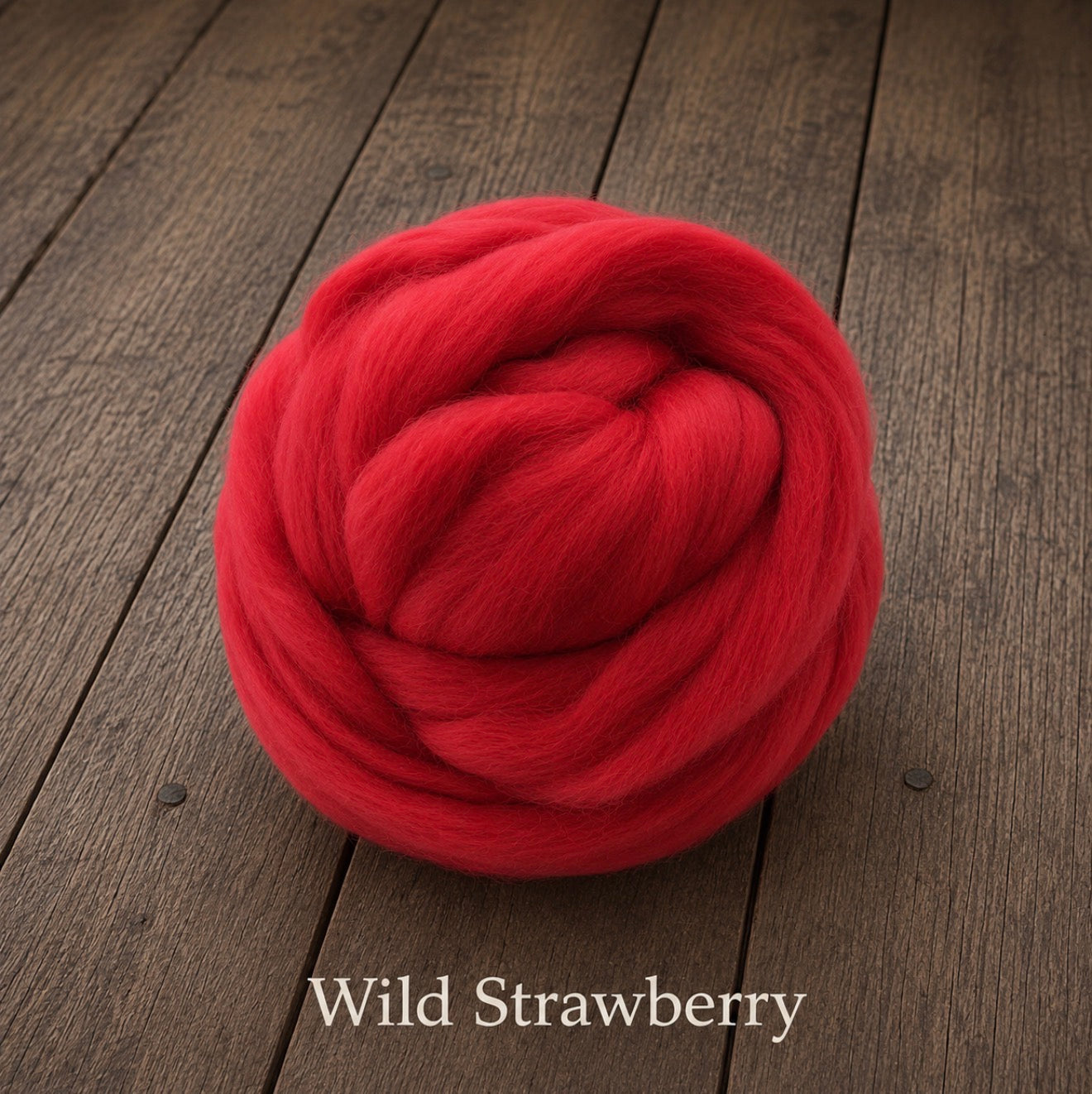 Wild Strawberry felted wool wrap color sample for newborn photography