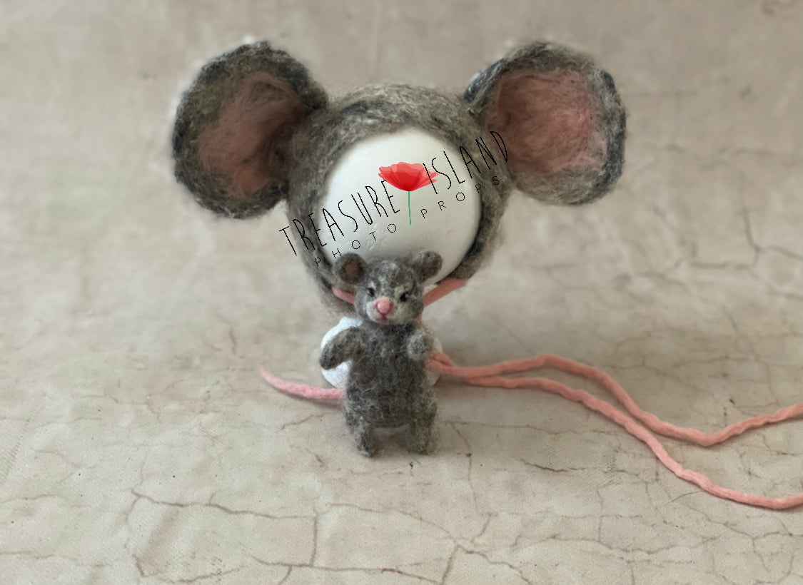 MOUSE SET felt animals ✨ felt animal NEEDLE animal NEEDLE animals