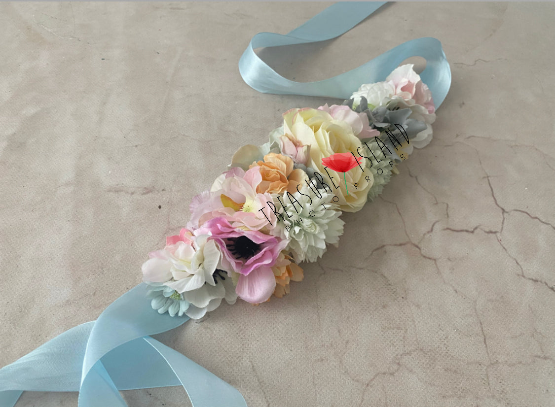 PASTEL FLORAL HALO for childrens and adult