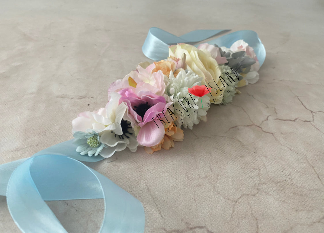 PASTEL FLORAL HALO for childrens and adult