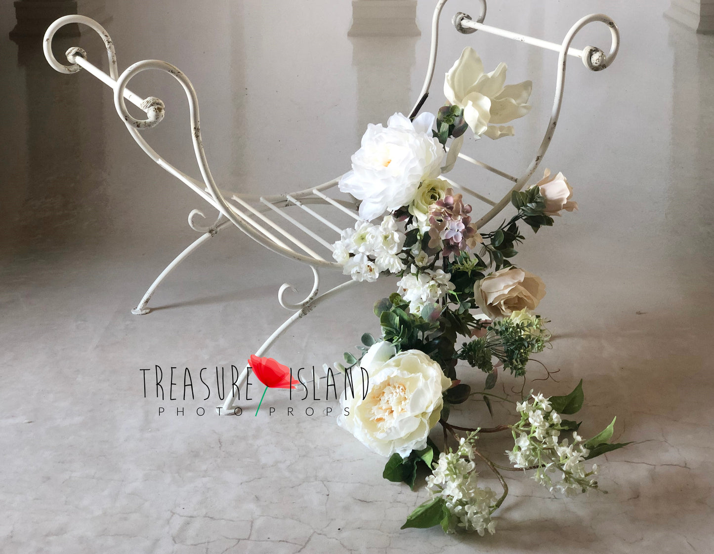 FLOWER TWIG - Romantic BOHO GARLAND