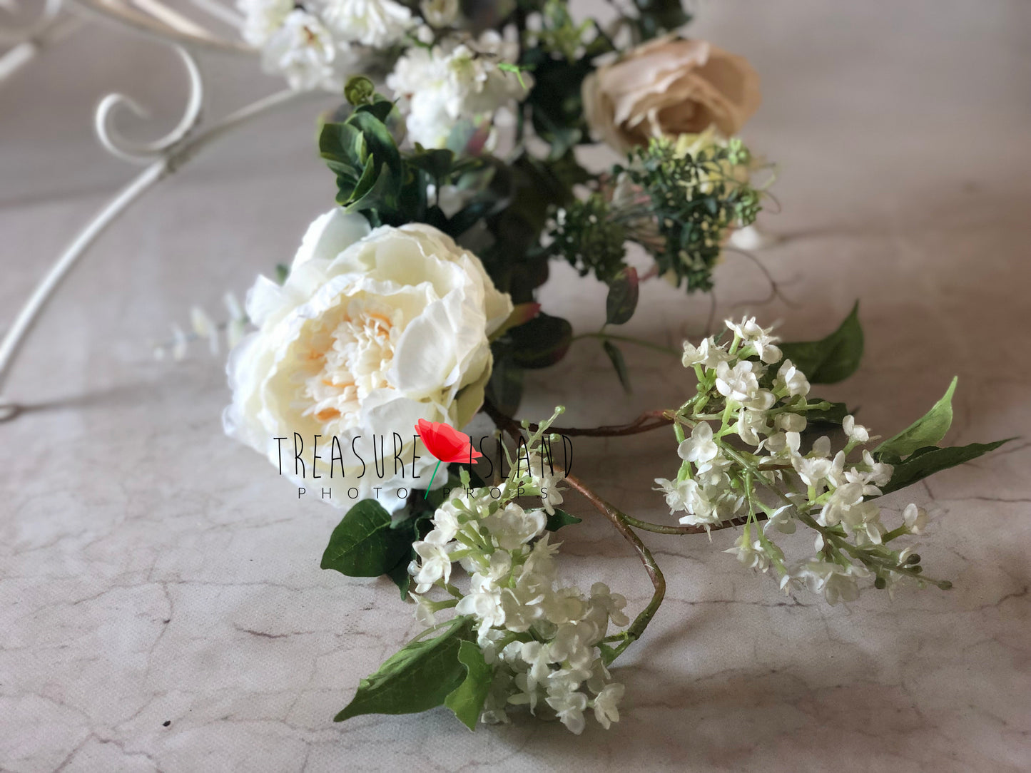 FLOWER TWIG - Romantic BOHO GARLAND