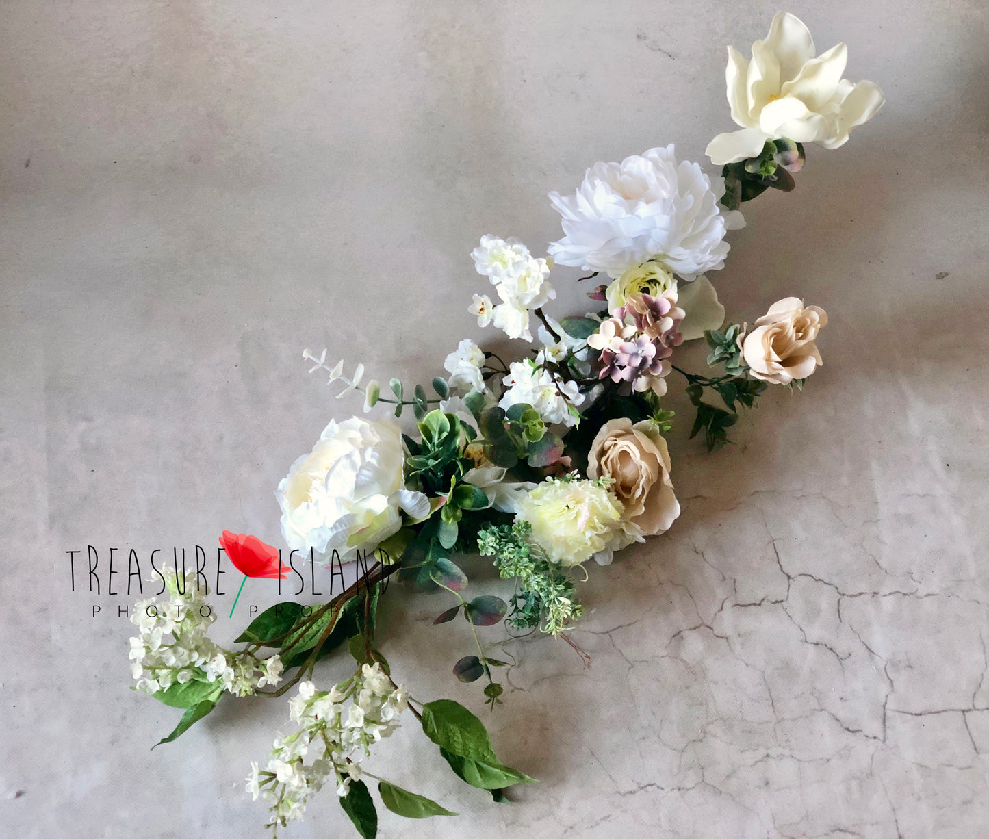 FLOWER TWIG - Romantic BOHO GARLAND