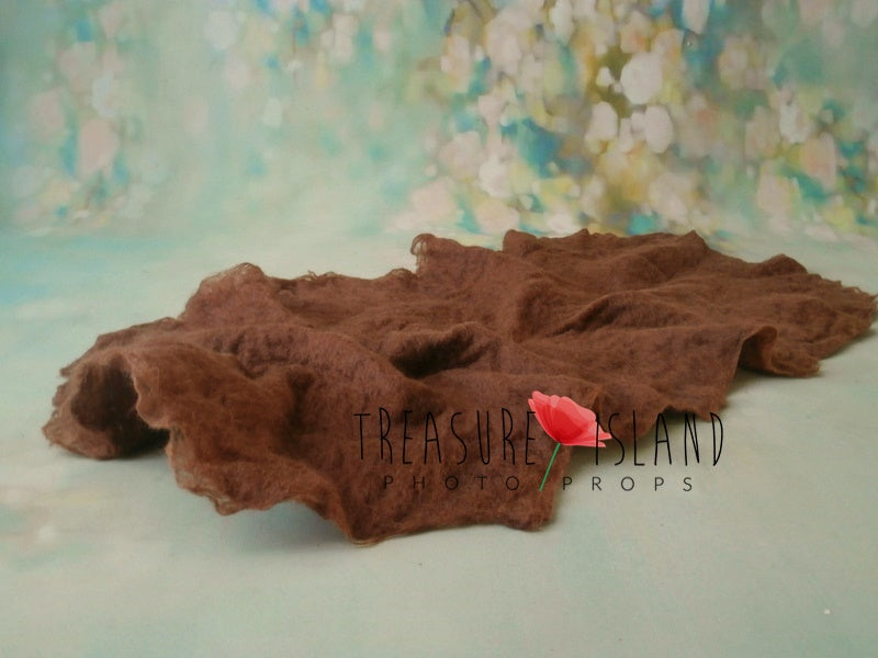 WOOLEN CLASSIC IRREGULAR BLANKETS AUTUMN PROPS