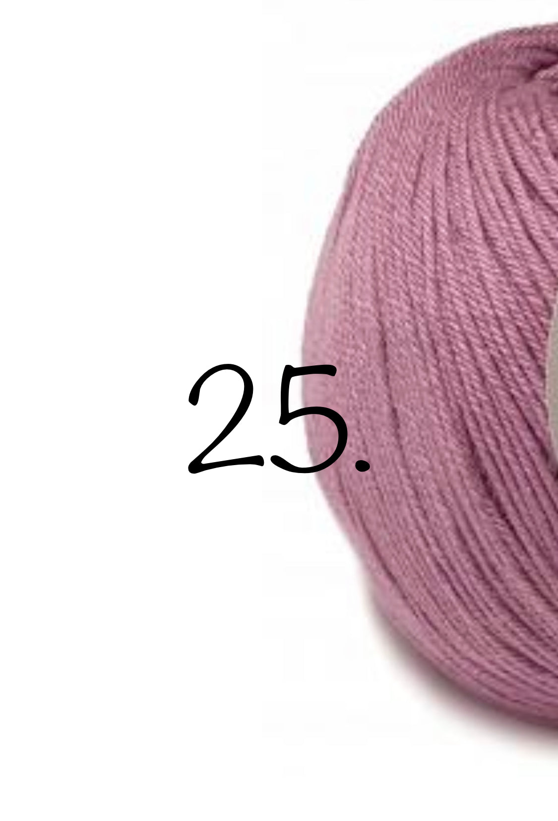 Bamboo and Tencel yarn colour 25 for newborn bonnet and wrap set