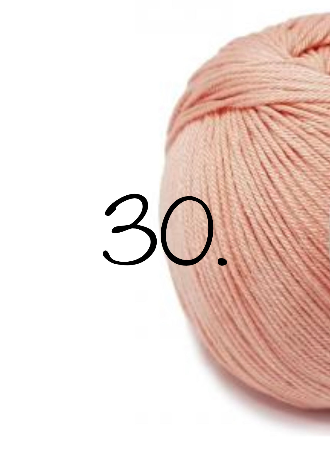 Bamboo and Tencel yarn colour 30 for newborn bonnet and wrap set