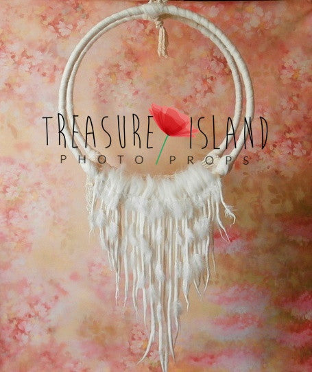 DREAM CATCHER  with feathers EASTER design