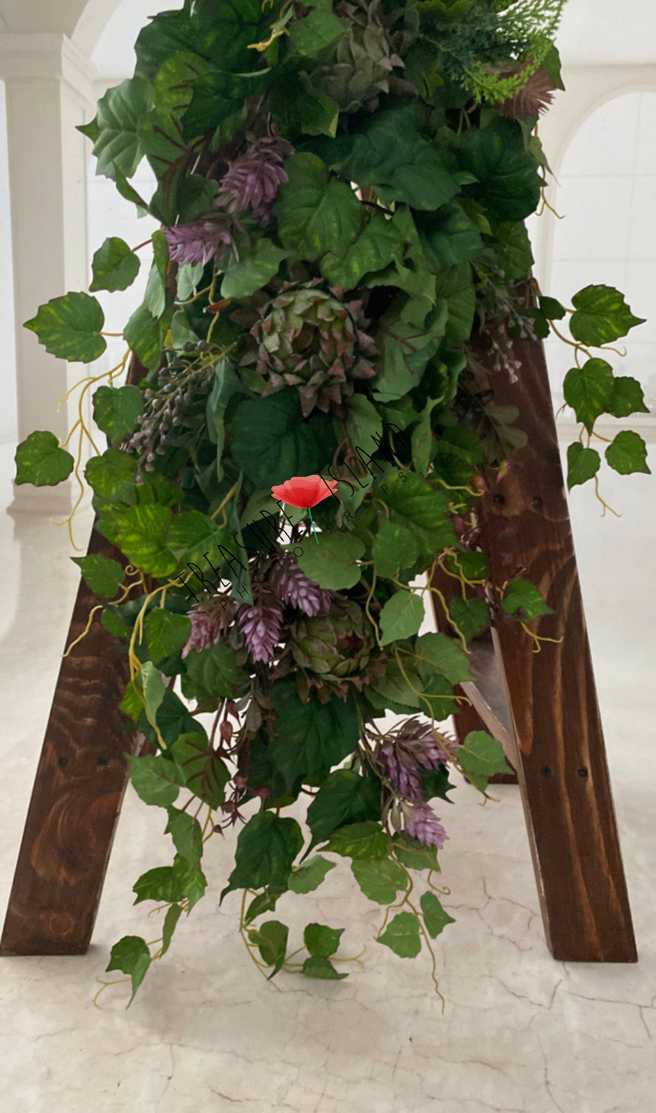 BOHO FLOWER OVERHANG   ✨SUCULENT  Garland