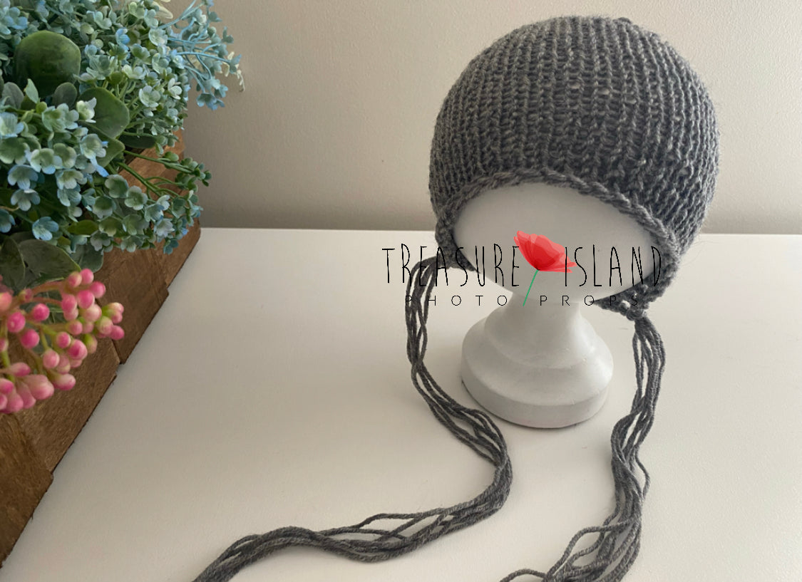 MERINO BONNET and wrap