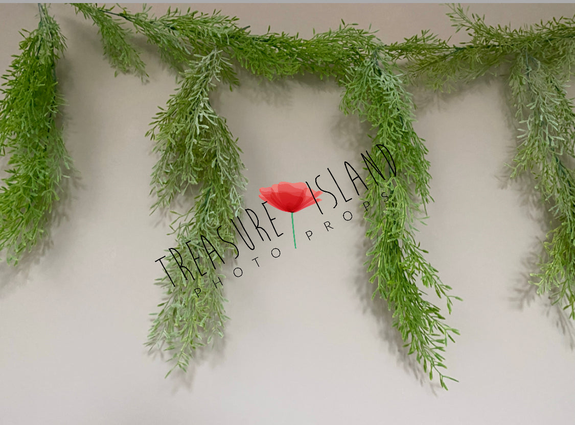 BOHO GARLAND ✨ OVERHANG BOHO ✨green 150 cm model 3