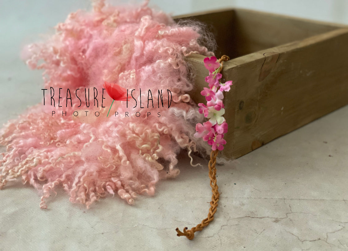 BOHO flower headband - helo ponk models