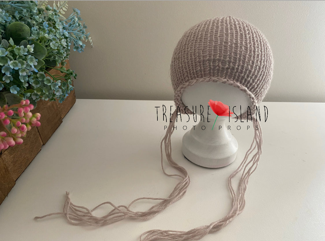 MERINO BONNET and wrap