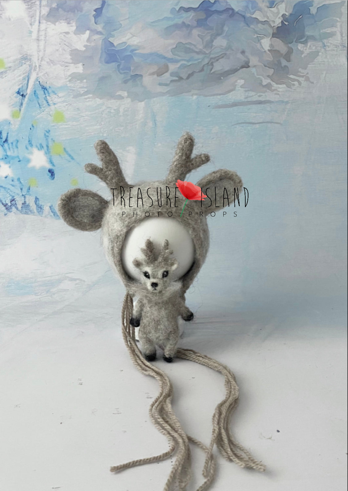 🌲✨FELTED REINDEER SET ✨🌲NEEDLE animal ✨🌲NEEDLE reindeer 🌲✨XMAS✨🌲