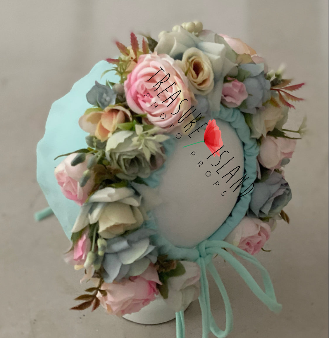 FLOWER BONNET FLORAL BONNET