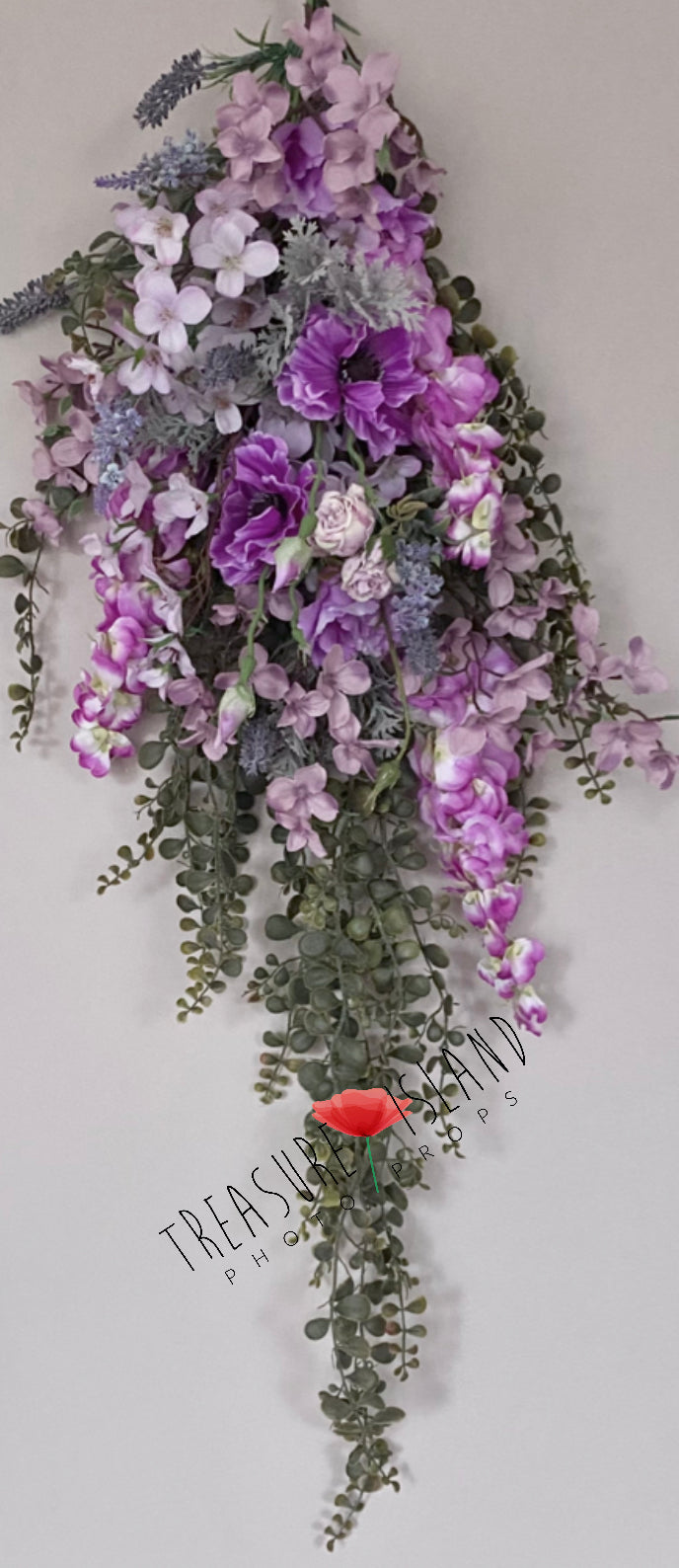 FLOWER GARLAND ✨ lavender lilac pink ✨lavender session