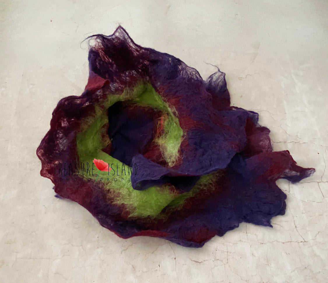 ✨Flower BOWL SET ✨ ALL RIGHT RESERVED ✨Felted bowl✨ wrap ✨flower hat ✨