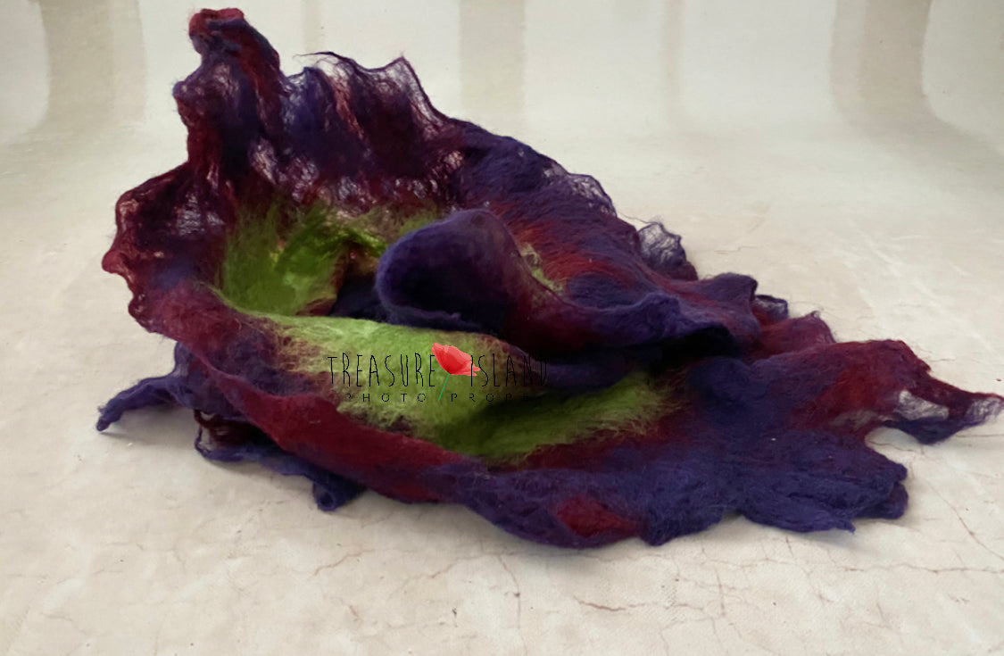 ✨Flower BOWL SET ✨ ALL RIGHT RESERVED ✨Felted bowl✨ wrap ✨flower hat ✨