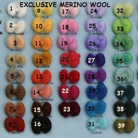 FELTED HEART - merino woolen