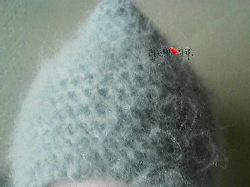 ESTREMALY SOFT KNITTED IMP HAT for boy NB size - 100 % NATURAL